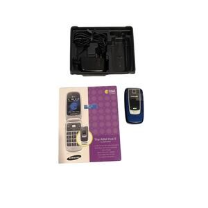 Samsung Hue 2 II SCH-R600 - Blue and Silver (Alltel) Very Rare CDMA Flip Phone